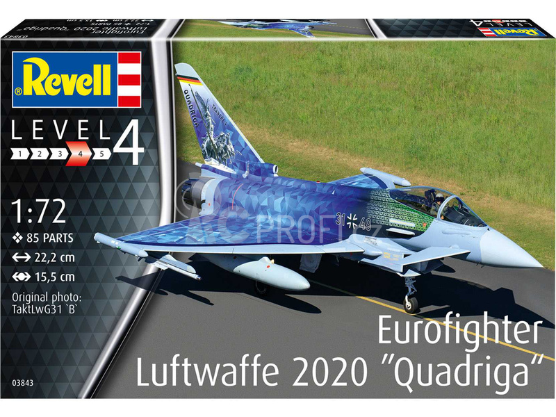 Revell Eurofighter Typhoon Luftwaffe 2020 Quadriga (1:72)