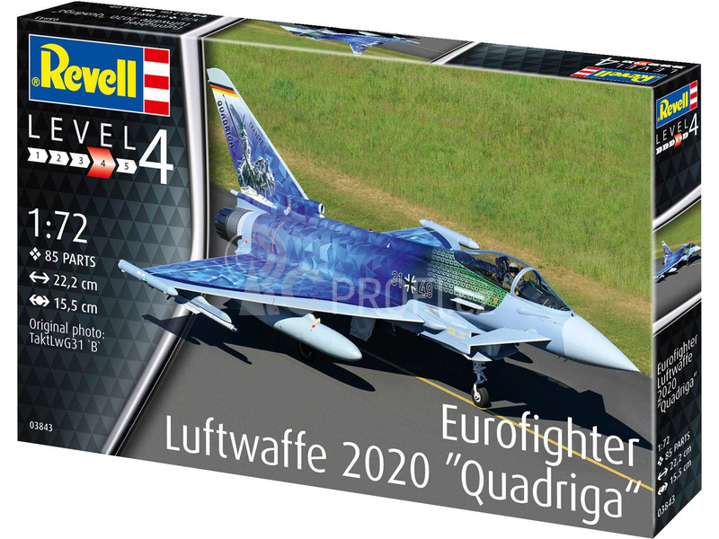 Revell Eurofighter Typhoon Luftwaffe 2020 Quadriga (1:72)