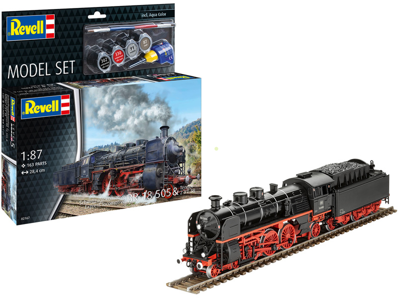 Revell Express Loco BR 18 505 s tendrem (1:87) (sada)
