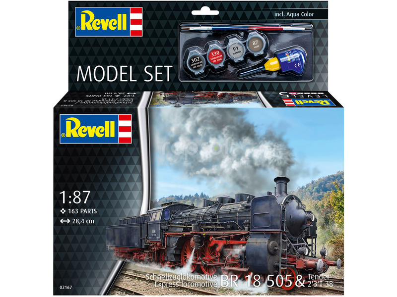 Revell Express Loco BR 18 505 s tendrem (1:87) (sada)