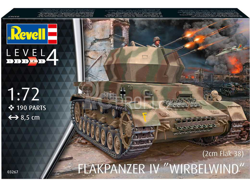 Revell Flakpanzer IV Wirbelwind (Flak 38) (1:72)