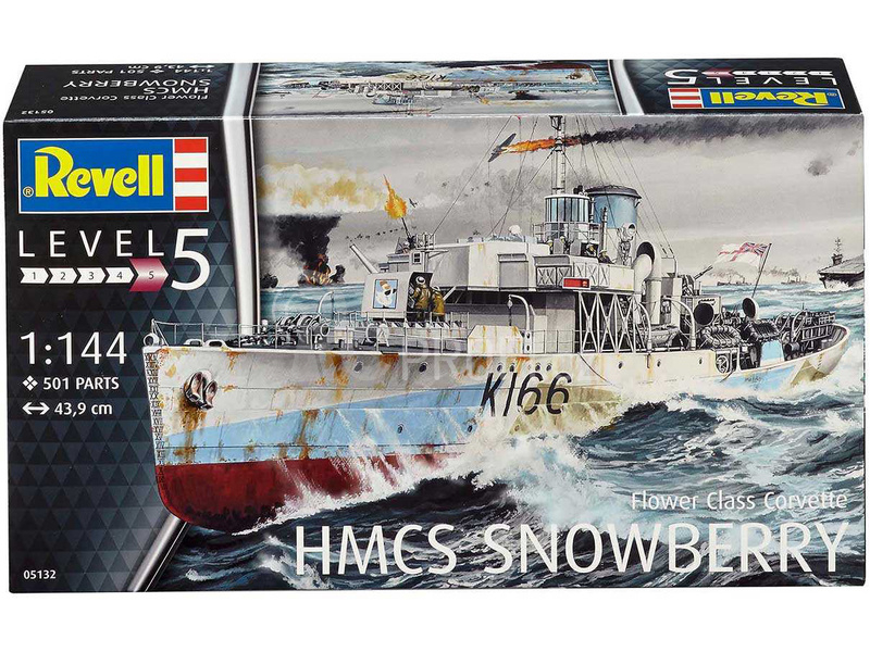 Revell Flower Class Corvette (early) (1:144)