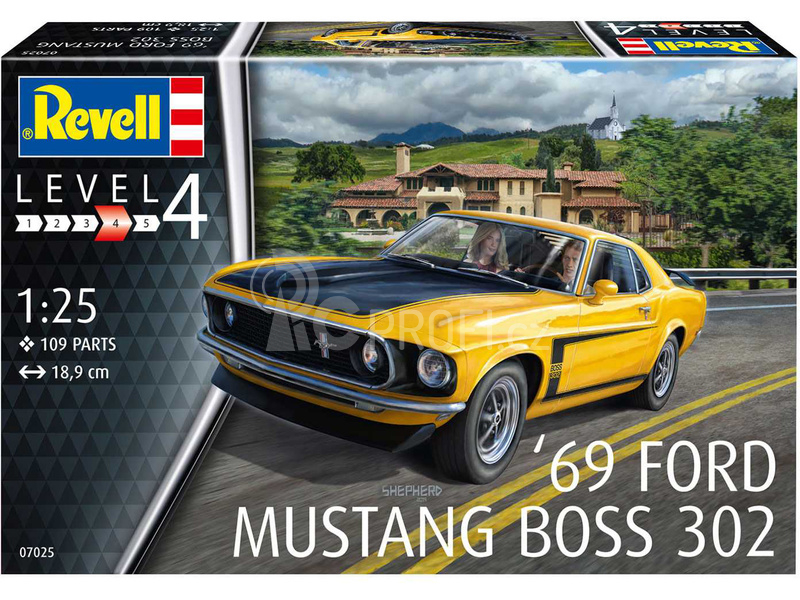 Revell Ford Mustang 1969 Boss 302 (1:25)
