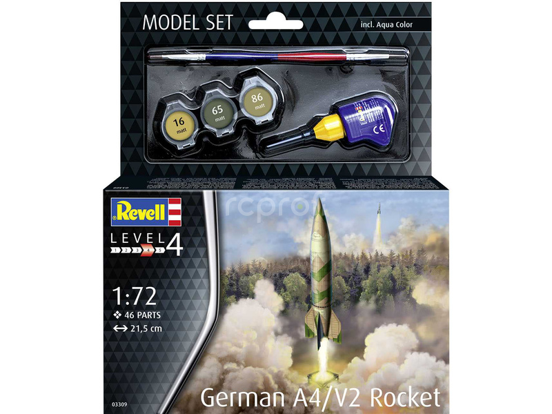 Revell German A4/V2 Rocket (1:72) (sada)