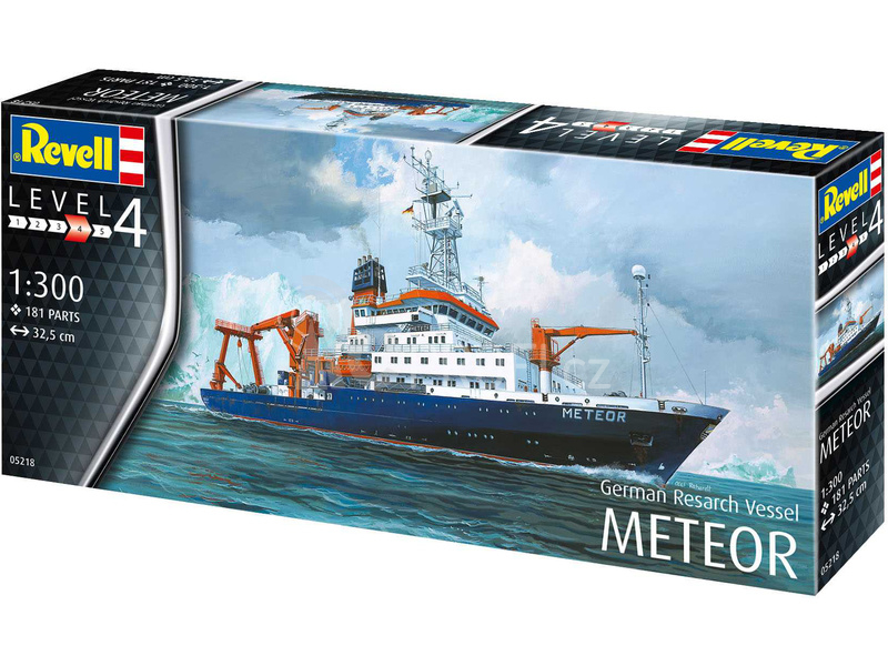 Revell German Research Vessel Meteor (1:300)