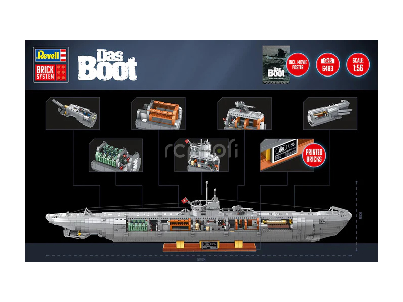 Revell German Submarine U-96 (1:56)