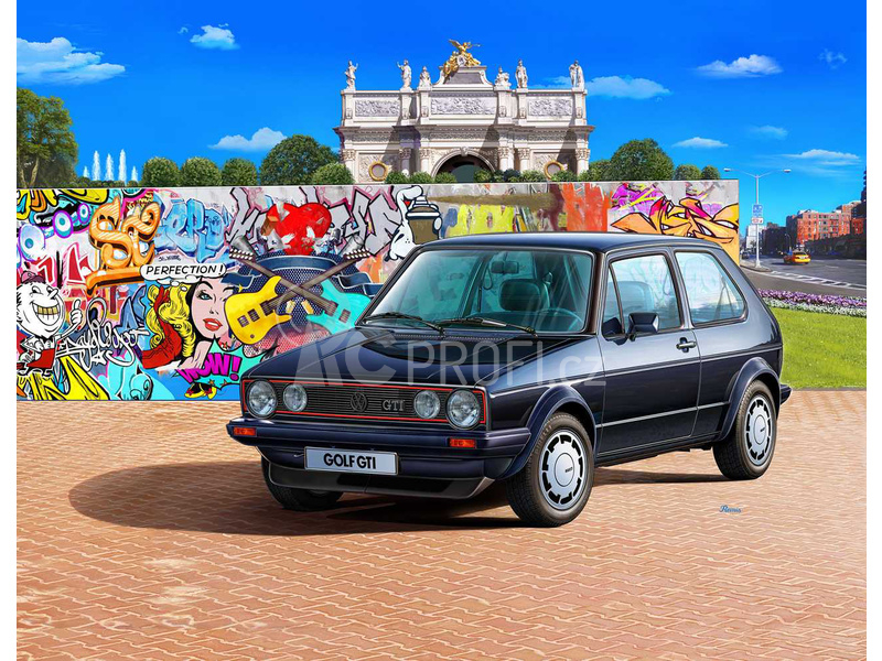 Revell Giftset VW Golf 1 GTi Pirelli (35. výročí) (1:24)