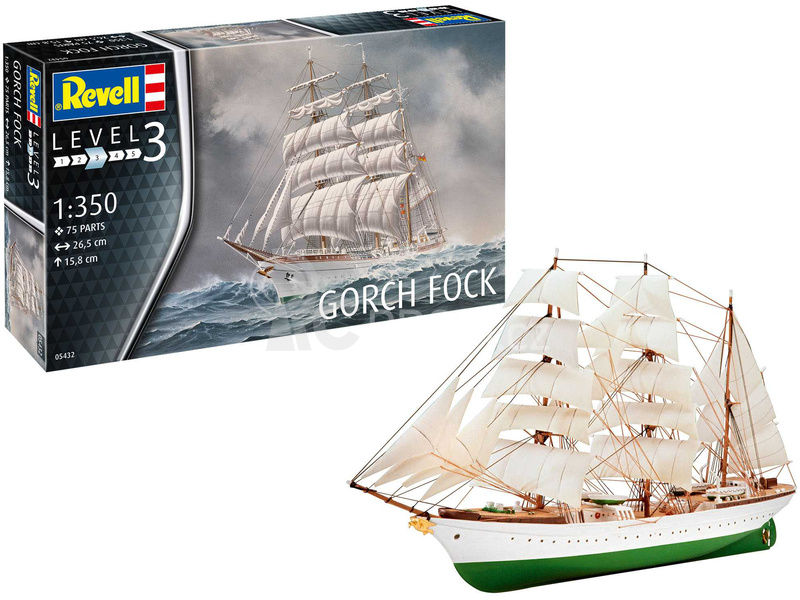 Revell Gorch Fock (1:350)