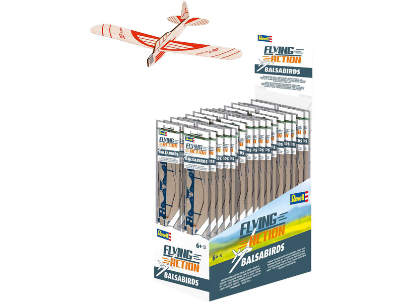 Revell házedlo Balsa Birds, červená