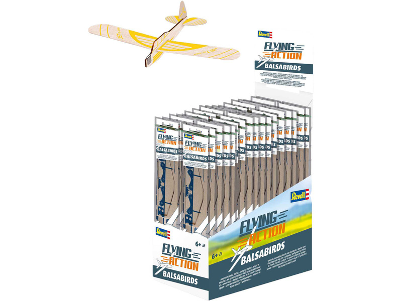 Revell házedlo Balsa Birds, žlutá