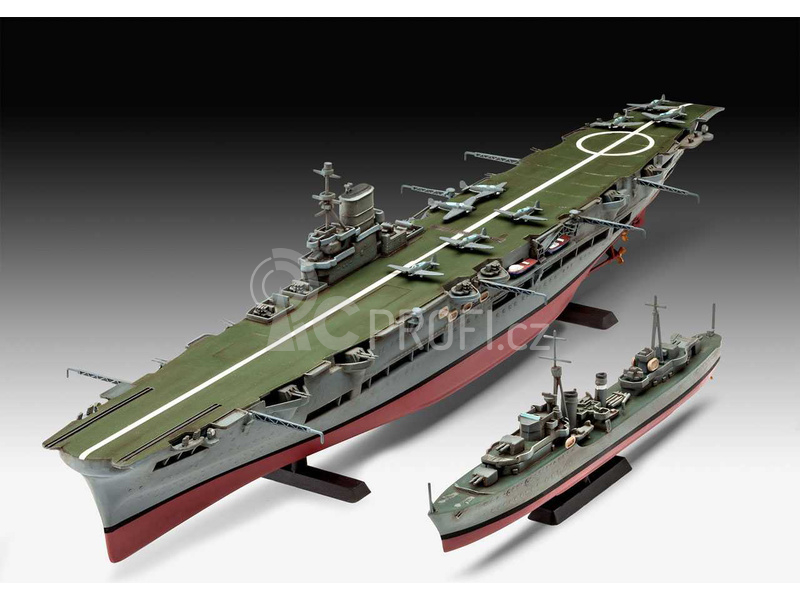 Revell HMS Ark Royal & Tribal Class Destroyer (1:720)