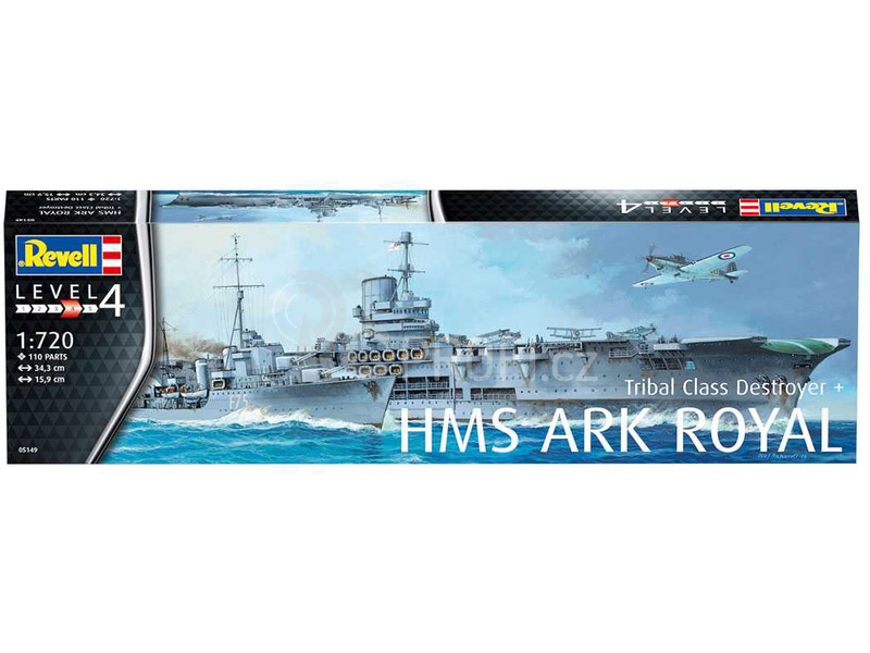 Revell HMS Ark Royal & Tribal Class Destroyer (1:720)