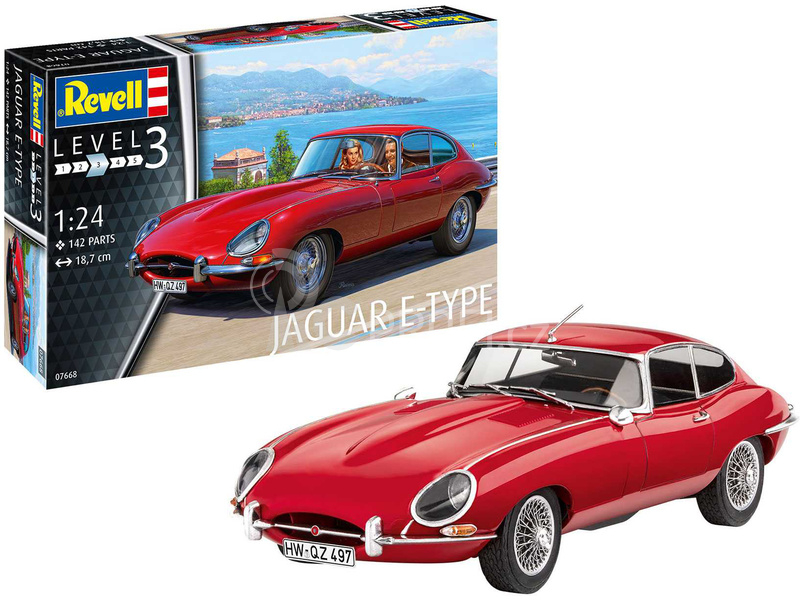 Revell Jaguar E-Type (Coupé) (1:24)