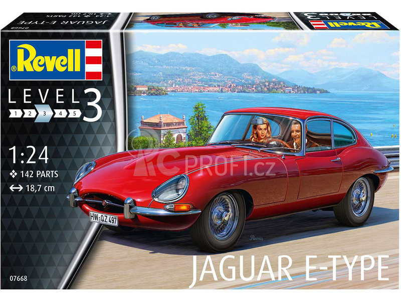 Revell Jaguar E-Type (Coupé) (1:24)