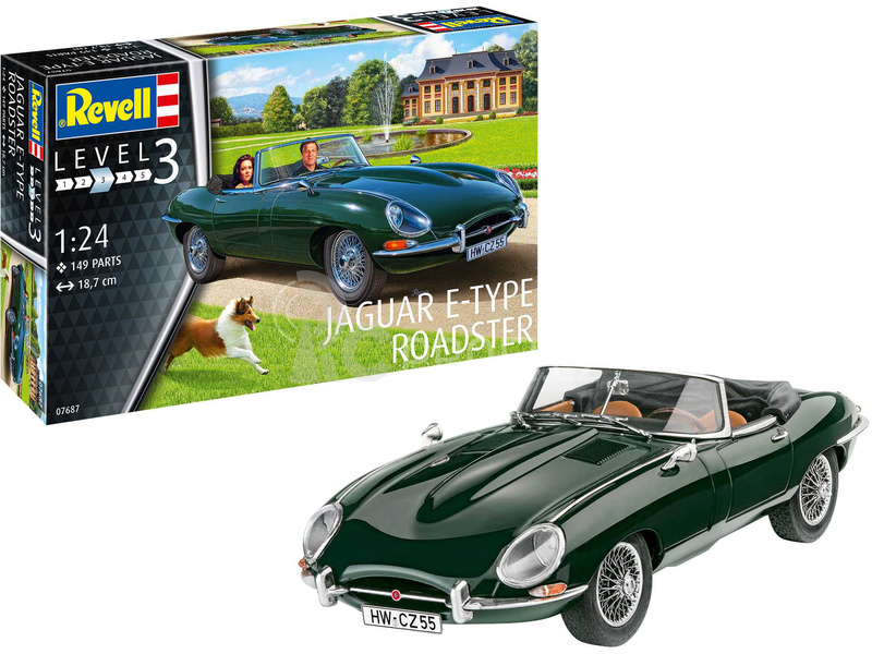 Revell Jaguar E-Type Roadster (1:24)