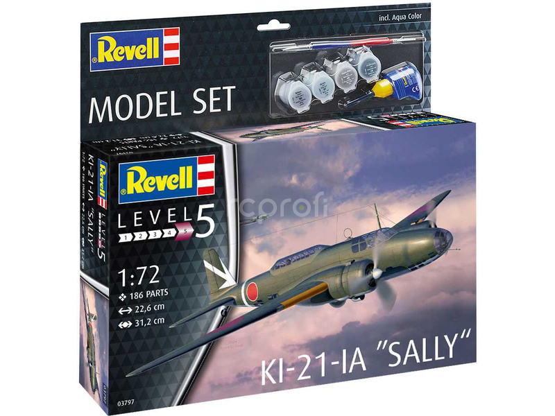 Revell Ki-21-la Sally (1:72) (sada)