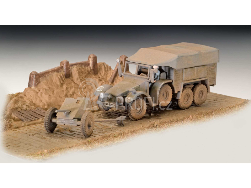 Revell Krupp Protze KFZ 69 with 3,7cm Pak (1:76)