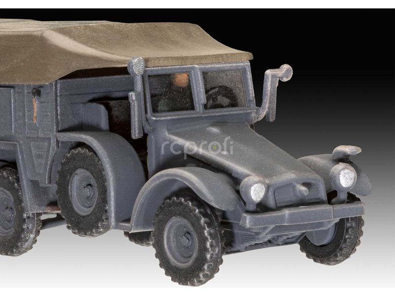 Revell Krupp Protze Kfz 69 with 3.7cm Pak (1:76) (sada)