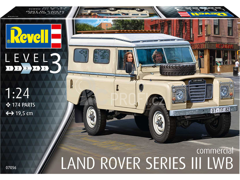 Revell Land Rover Series III LWB Commercial (1:24)