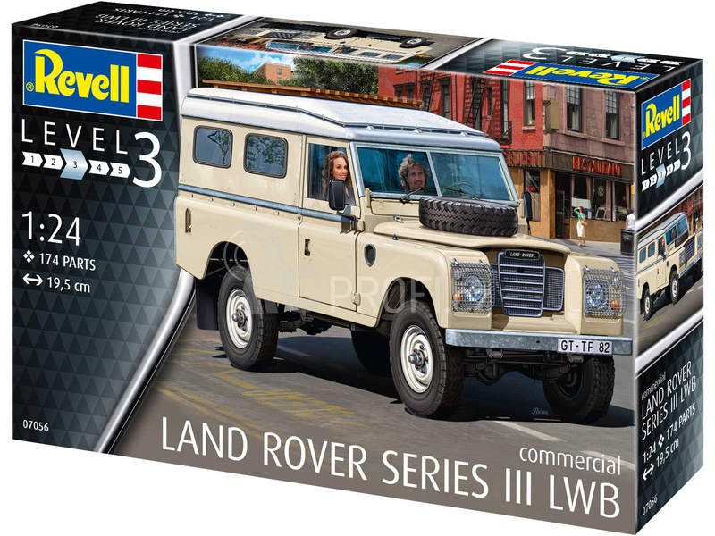 Revell Land Rover Series III LWB Commercial (1:24)