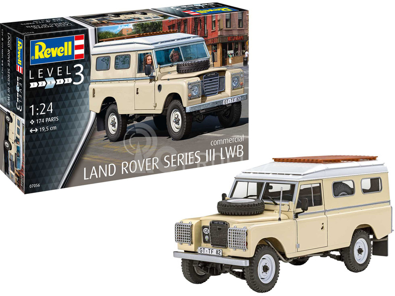 Revell Land Rover Series III LWB Commercial (1:24)