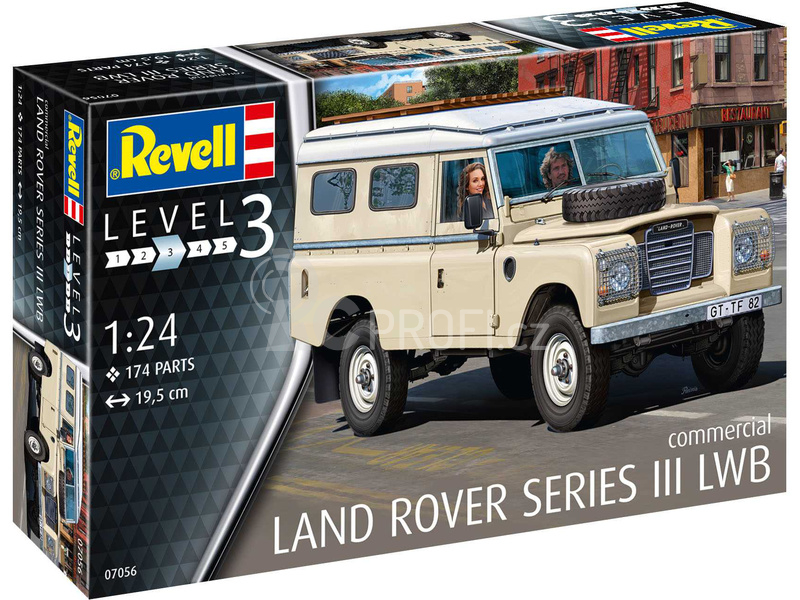 Revell Land Rover Series III LWB Commercial (1:24)