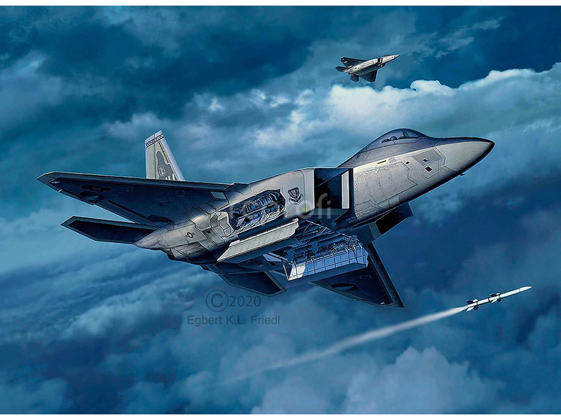Revell Lockheed Martin F-22A Raptor (1:72) (sada)