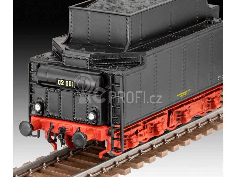 Revell lokomotiva BR 02 s tendrem 2'2'T30 (1:87)