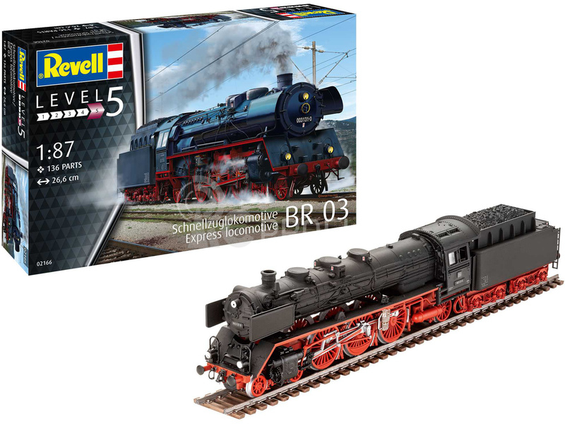 Revell lokomotiva DRG Class 03 s tendrem (1:87)