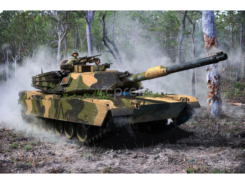 Revell M1A1 AIM(SA)/ M1A2 Abrams (1:72) (sada)