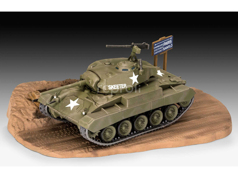 Revell M24 Chaffee (1:76) (sada)
