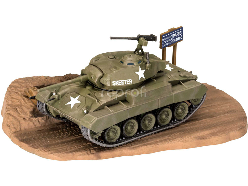 Revell M24 Chaffee (1:76) (sada)