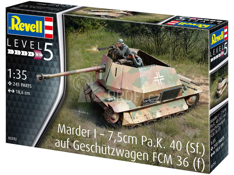 Revell Marder I on FCM 36 base (1:35)