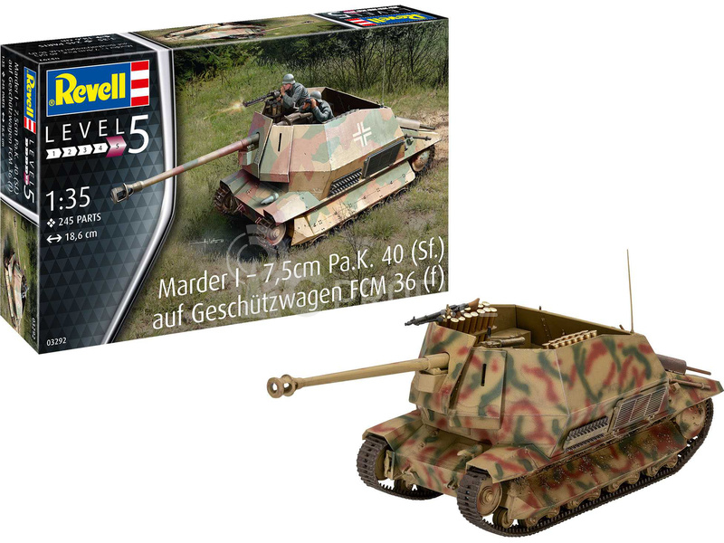 Revell Marder I on FCM 36 base (1:35)