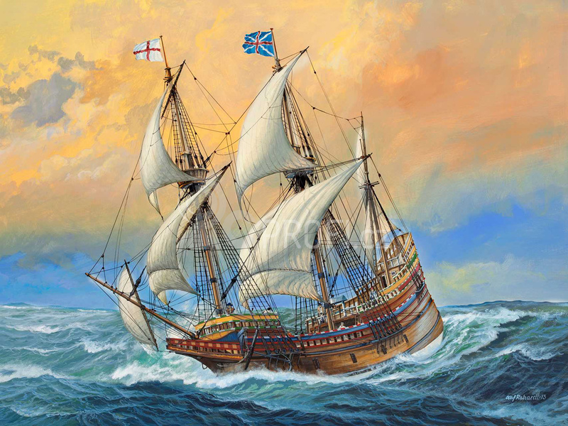 Revell Mayflower 400th Anniversary (1:83) (giftset)