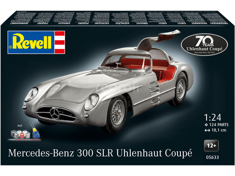 Revell Mercedes-Benz 300 SLR (70. výročí) (1:24) (giftset)