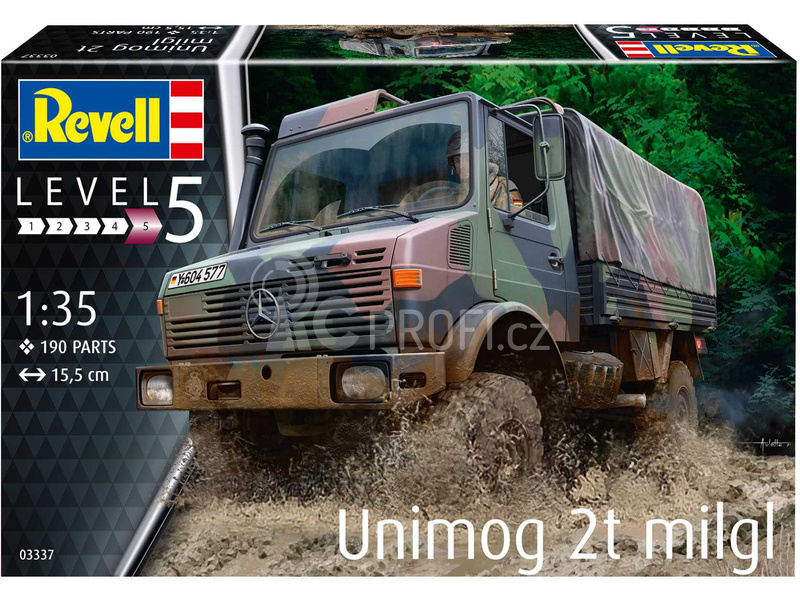 Revell Mercedes-Benz Unimog 2T mil gl (1:35)