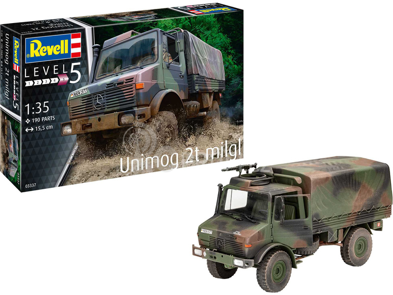 Revell Mercedes-Benz Unimog 2T mil gl (1:35)