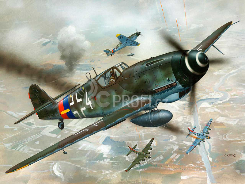Revell Messerschmitt Bf-1 (1:72) sada