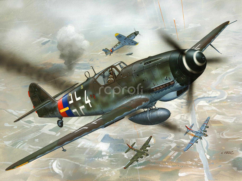 Revell Messerschmitt Bf-109 (1:72) (Starter Kit)
