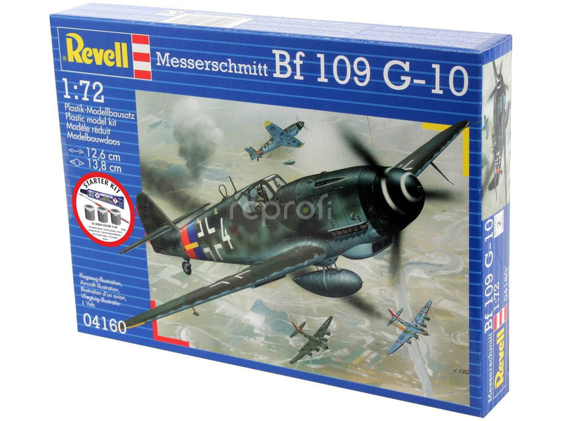 Revell Messerschmitt Bf-109 (1:72) (Starter Kit)