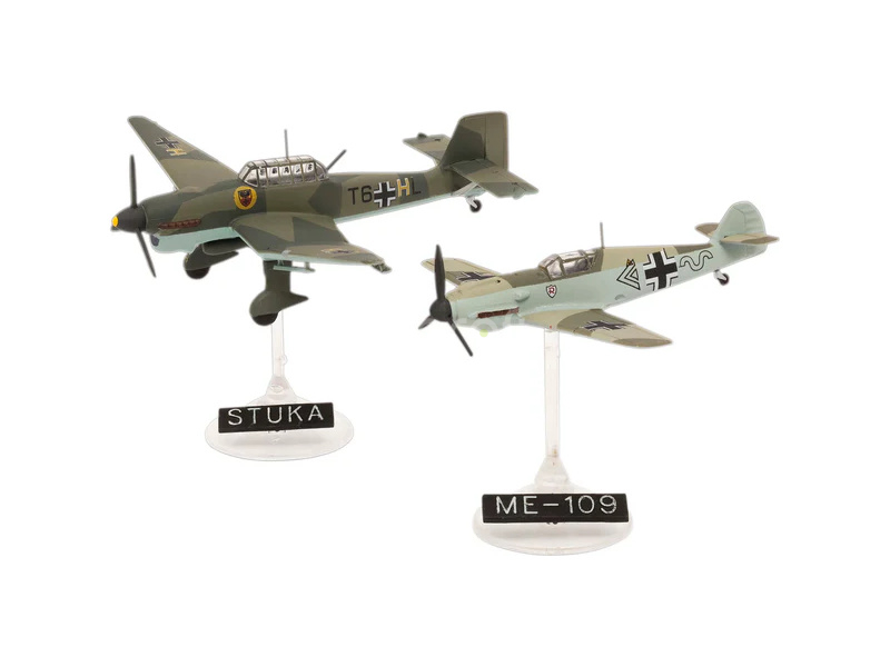 Revell Messerschmitt Bf109E & Ju87B Stuka (1:144) (starter set)