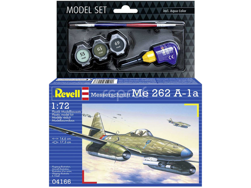 Revell Messerschmitt Me 262 A1a (1:72) (sada)