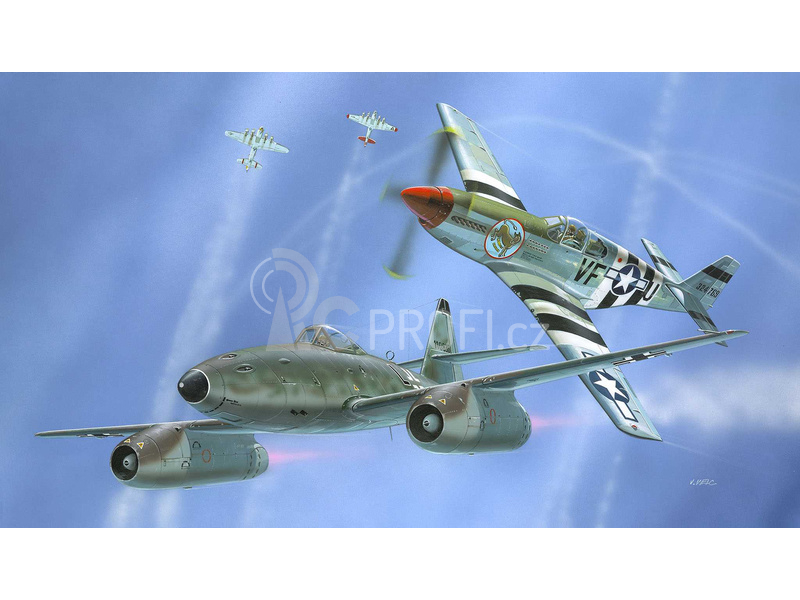 Revell Messerschmitt Me 262, P-51B Mustang(1:72)