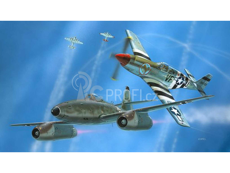 Revell Messerschmitt Me262, North American P-51B (1:72) (sada)