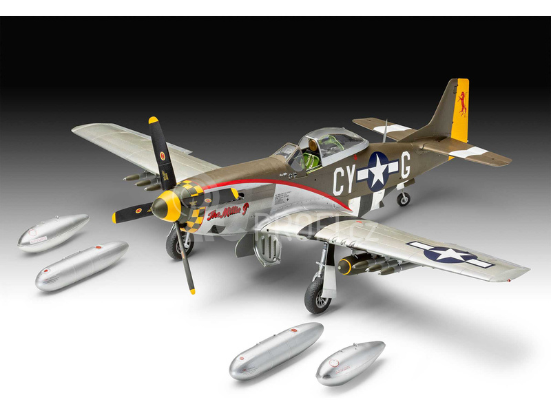 Revell North American P-51 D Mustang pozdní verze (1:32)