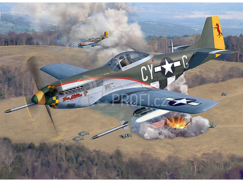 Revell North American P-51 D Mustang pozdní verze (1:32)
