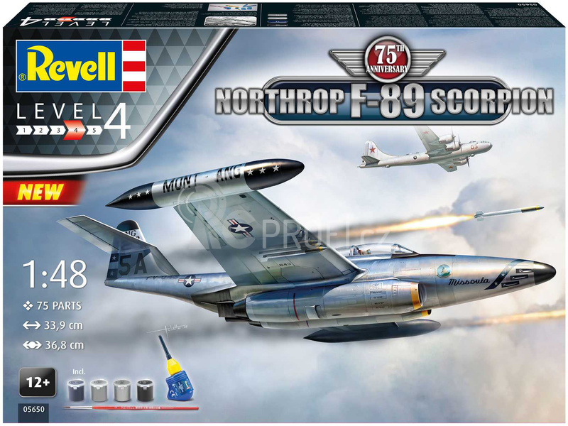 Revell Northrop F-89 Scorpion 50. výročí (1:48) (giftset)