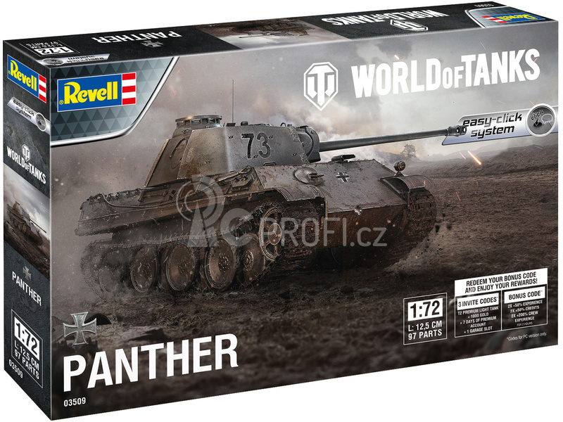 Revell Panther Ausf. D (1:72) (World of Tanks)
