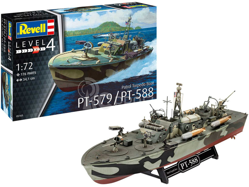 Revell Patrol Torpedo Boat PT-588/PT-579 (1:72)